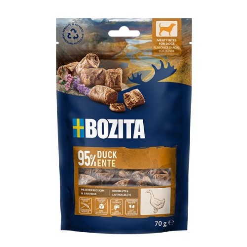 BOZITA Meaty bites Duck - dog treat - 70g BOZITA Meaty bites Duck - dog treat - 70g