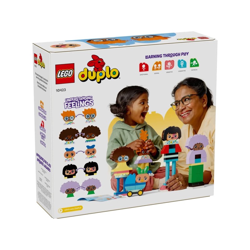 LEGO DUPLO 10423 BUILDABLE PEOPLE WITH BIG EMOTIONS LEGO DUPLO 10423 BUILDABLE PEOPLE WITH BIG EMOTIONS