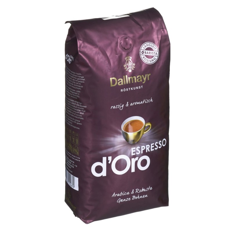 Coffee beans Dallmayr Espresso d'Oro 1 kg Coffee beans Dallmayr Espresso d'Oro 1 kg