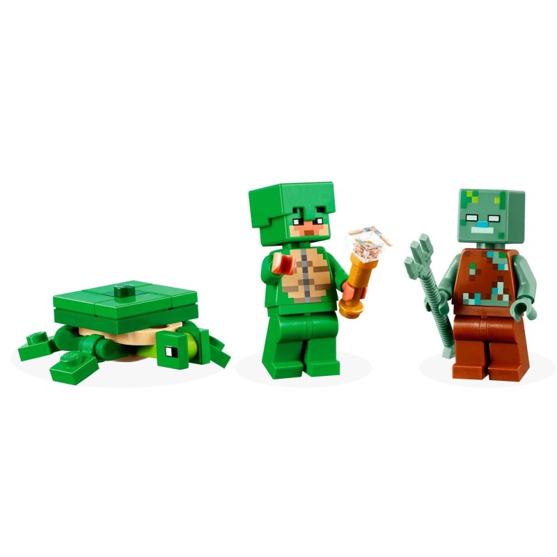 LEGO MINECRAFT 21254 THE TURTLE BEACH HOUSE LEGO MINECRAFT 21254 THE TURTLE BEACH HOUSE