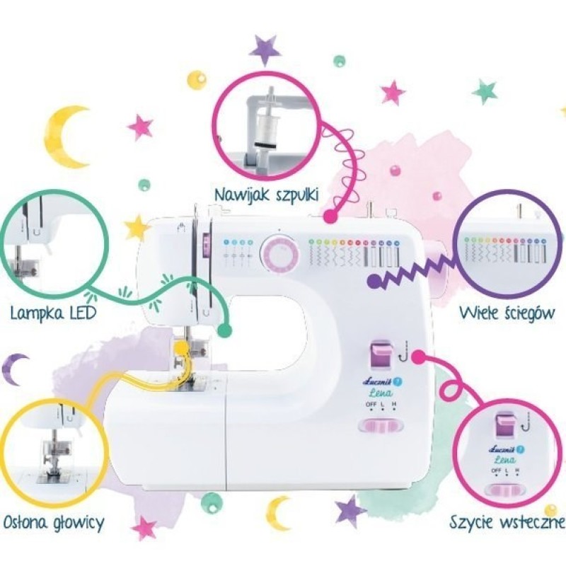 LENA 2019 Sewing machine  mechanical Łucznik