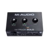 M-AUDIO M-Track Solo USB Audio interface Crystal preamplifier 16 bit 48 kHz Black M-AUDIO M-Track Solo USB Audio interface Crystal preamplifier 16 bit 48 kHz Black