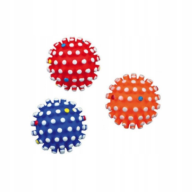 TRIXIE vinyl ball with thick spike 10 cm 3429 TRIXIE vinyl ball with thick spike 10 cm 3429