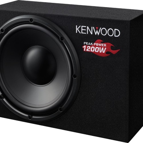 Kenwood KSC-W1200B car subwoofer Pre-loaded subwoofer 300 W