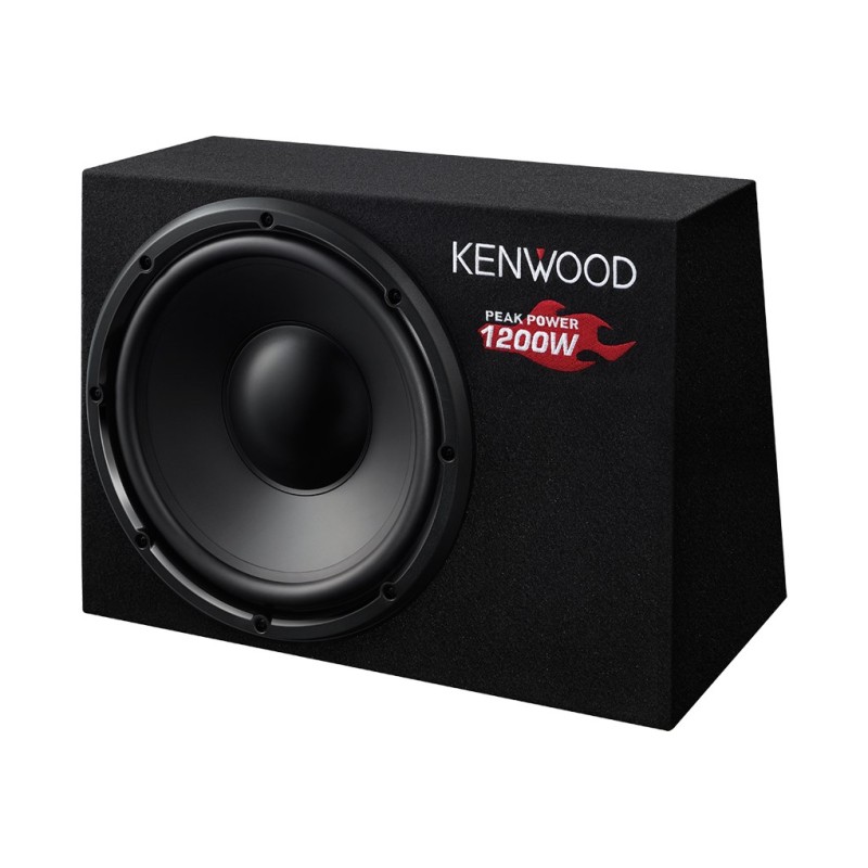 Kenwood KSC-W1200B car subwoofer Pre-loaded subwoofer 300 W Kenwood KSC-W1200B car subwoofer Pre-loaded subwoofer 300 W