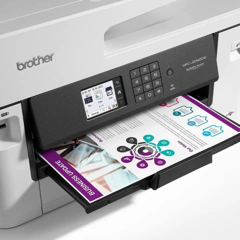 Brother MFC-J2340DW multifunction printer Inkjet A3 1200 x 4800 DPI Wi-Fi Brother MFC-J2340DW multifunction printer Inkjet A3 1200 x 4800 DPI Wi-Fi
