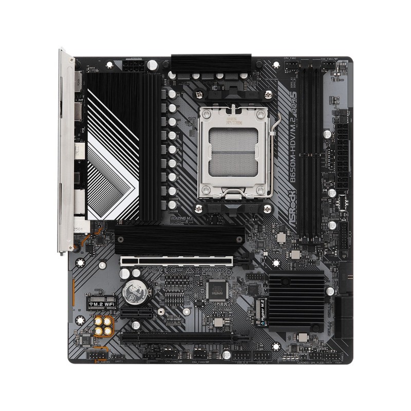 Asrock B650M-HDV/M.2 AMD B650 Socket AM5 micro ATX Asrock B650M-HDV/M.2 AMD B650 Socket AM5 micro ATX