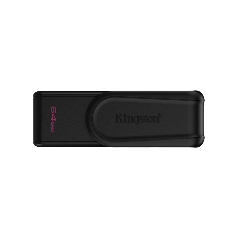 Kingston Technology DataTraveler 64GB Portable USB 3.2 Gen 1 Exodia S (Black/Black) Kingston Technology DataTraveler 64GB Portable USB 3.2 Gen 1 Exodia S (Black/Black)