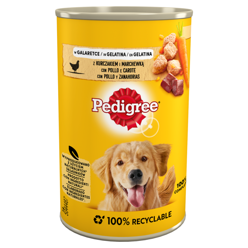 Pedigree with chicken and carrots in jelly 400g