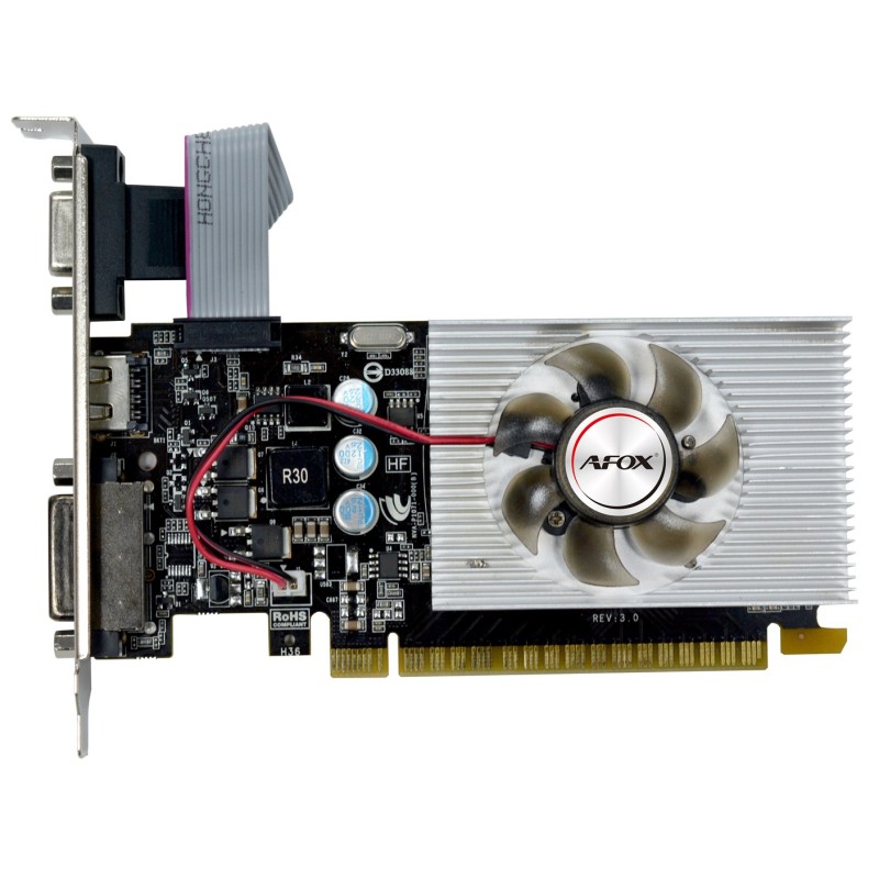 Graphics Card AFOX GeForce GT220 1GB DDR3 AF220-1024D3L2 Graphics Card AFOX GeForce GT220 1GB DDR3 AF220-1024D3L2