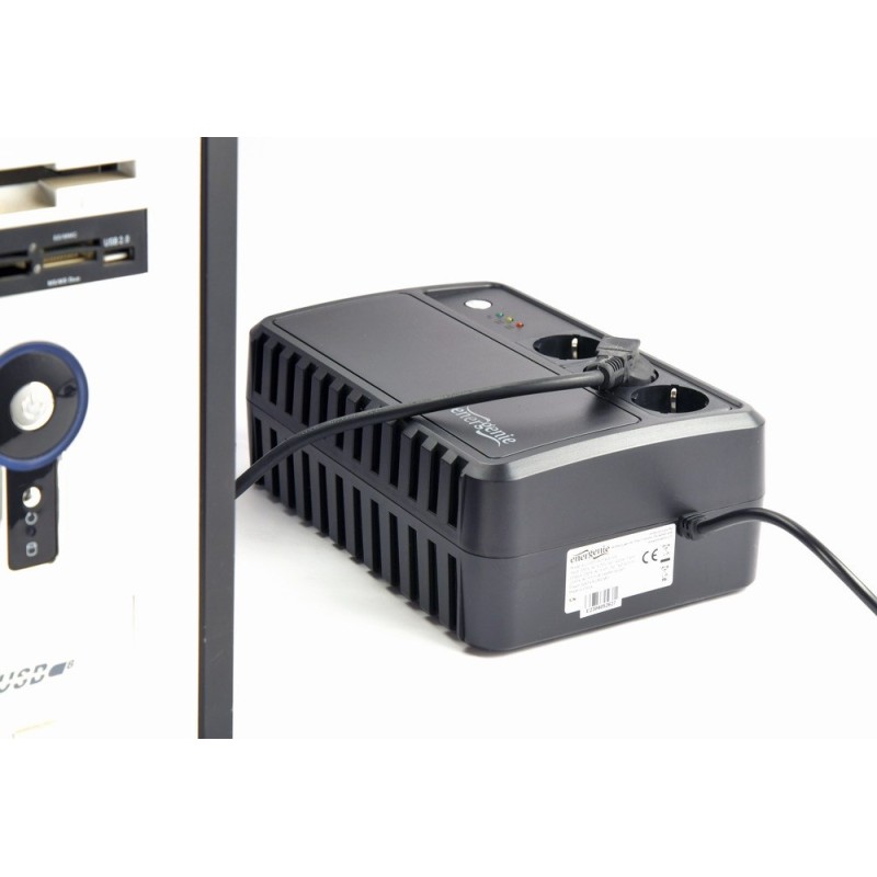 Gembird EG-UPS-3SDT800-01 uninterruptible power supply (UPS) Line-Interactive 0.8 kVA 480 W 3 AC outlet(s) Gembird EG-UPS-3SDT800-01 uninterruptible power supply (UPS) Line-Interactive 0.8 kVA 480 W 3 AC outlet(s)