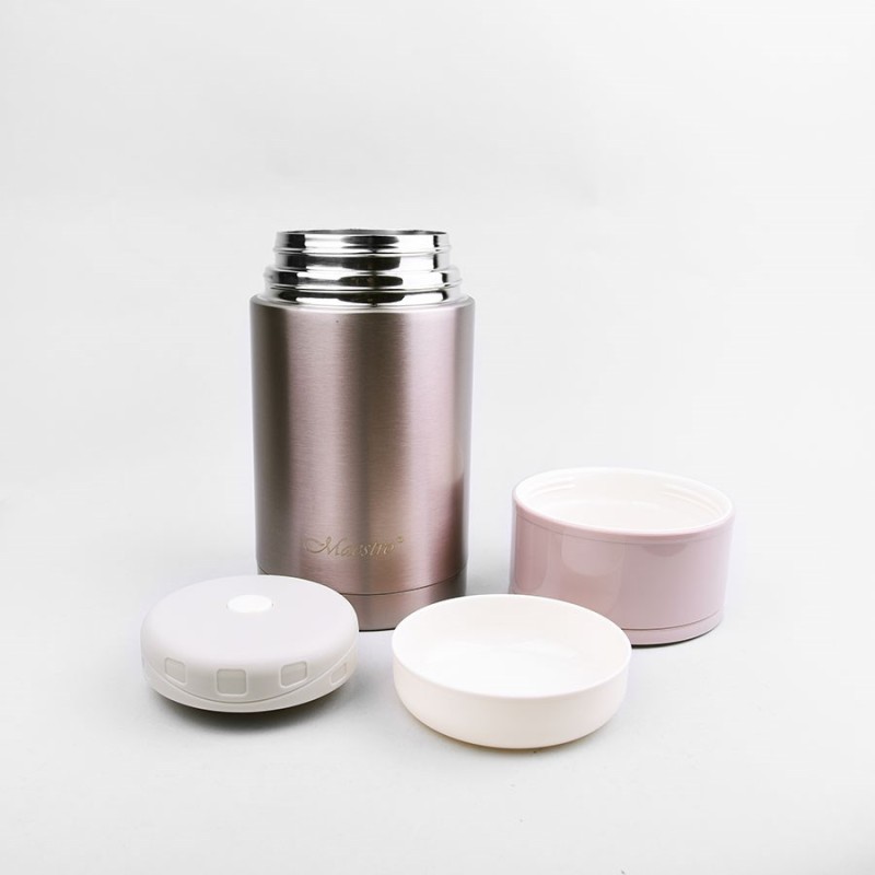 Dinner thermos Maestro MR-1636-110 1100 ml, pink Dinner thermos Maestro MR-1636-110 1100 ml, pink