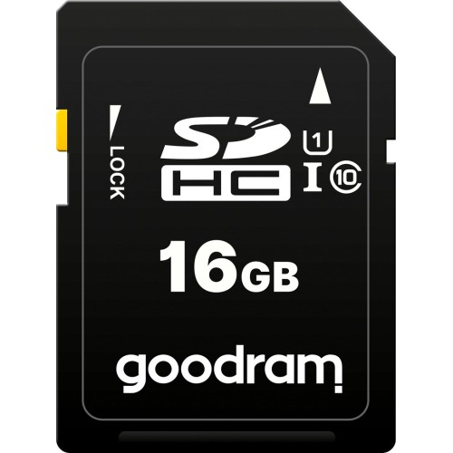 GOODRAM SDHC 16GB CL10 UHS-I GOODRAM SDHC 16GB CL10 UHS-I