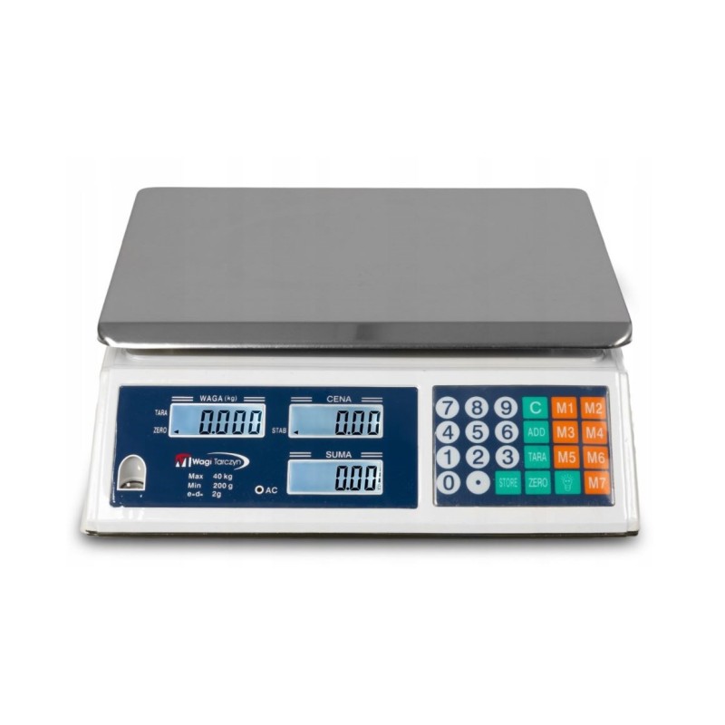 Electronic Scales WT-202 40kg. Electronic Scales WT-202 40kg.