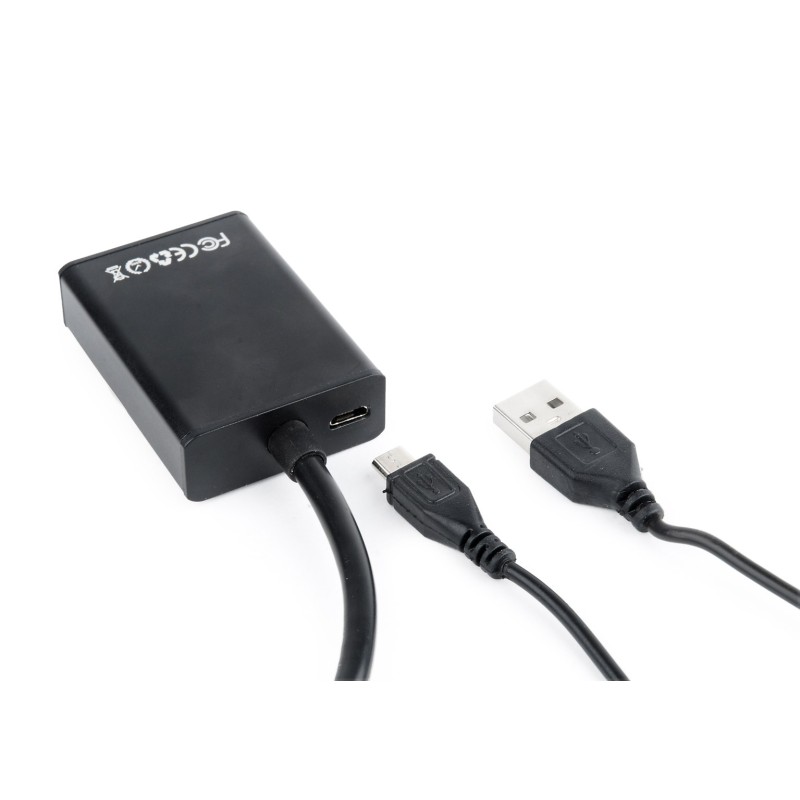 Lanberg AD-0006-BK video cable adapter 0.2 m VGA (D-Sub) Mini DisplayPort Black Lanberg AD-0006-BK video cable adapter 0.2 m VGA (D-Sub) Mini DisplayPort Black