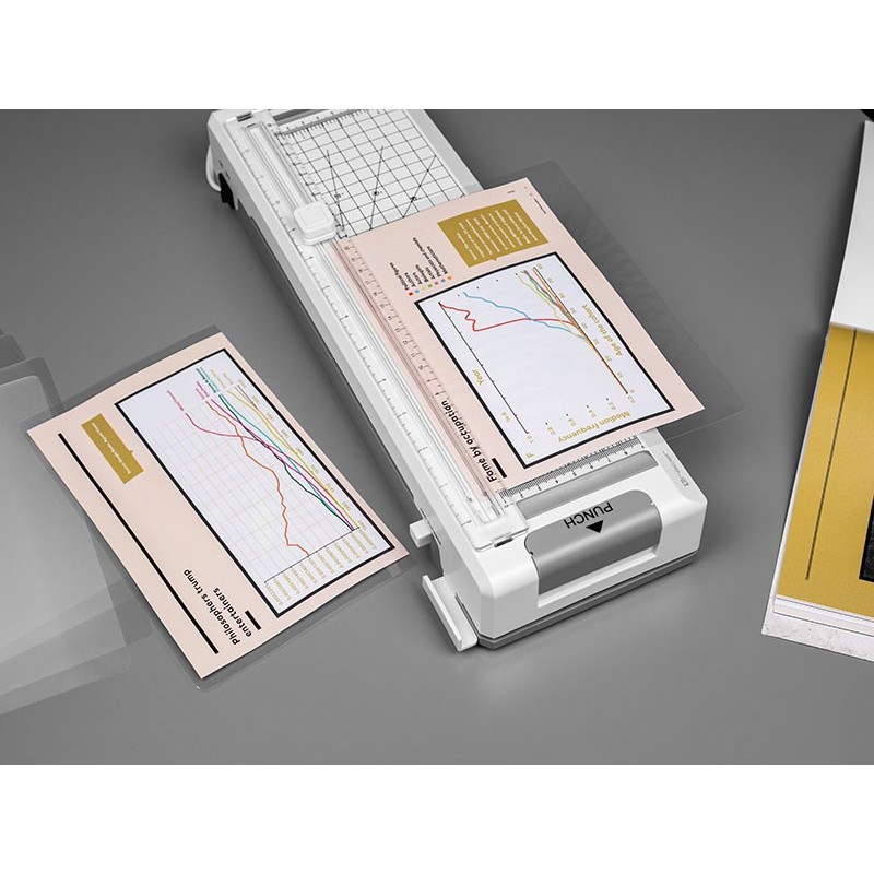 Tracer A4 TRL-7 Laminator All-in-One cold/hot, White Tracer A4 TRL-7 Laminator All-in-One cold/hot, White