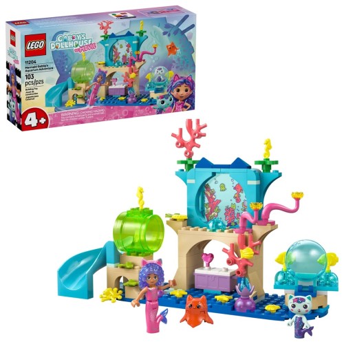 LEGO GABBY’S DOLLHOUSE 11204 Mermaid Gabby's Aquarium Adventure LEGO GABBY’S DOLLHOUSE 11204 Mermaid Gabby's Aquarium Adventure