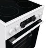 Gorenje GECS5C70WA cooker Freestanding cooker Coil hob White A Gorenje GECS5C70WA cooker Freestanding cooker Coil hob White A