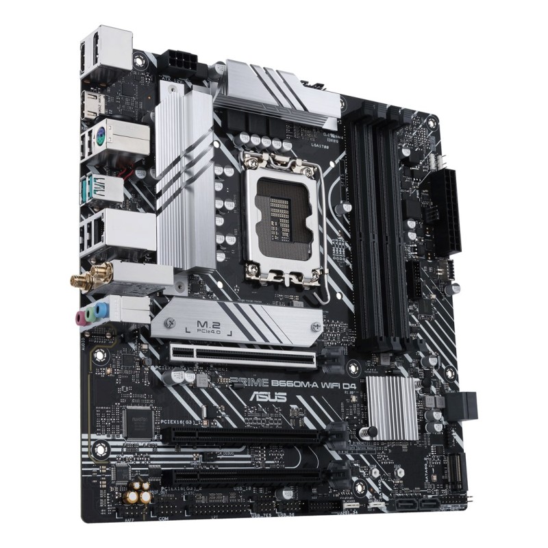 ASUS PRIME B660M-A WIFI D4 Intel B660 LGA 1700 micro ATX ASUS PRIME B660M-A WIFI D4 Intel B660 LGA 1700 micro ATX