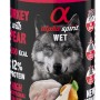 ALPHA SPIRIT WET Turkey with pear - wet dog food - 400g