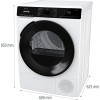 Gorenje DPNA92WIFI tumble dryer Freestanding Front-load 9 kg A++ Black, White Gorenje DPNA92WIFI tumble dryer Freestanding Front-load 9 kg A++ Black, White