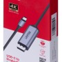 UNITEK ADAPTER USB-C, DISPLAYPORT 1.4, 8K@60HZ, 1,8M, V1423C