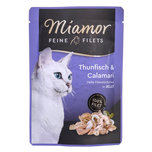 Miamor cats moist food Tuna with squid 100 g