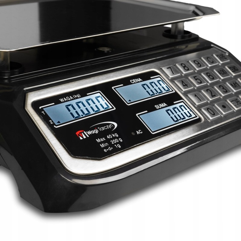 Electronic scale WAGI TARCZYN WT-1015 40kg Electronic scale WAGI TARCZYN WT-1015 40kg