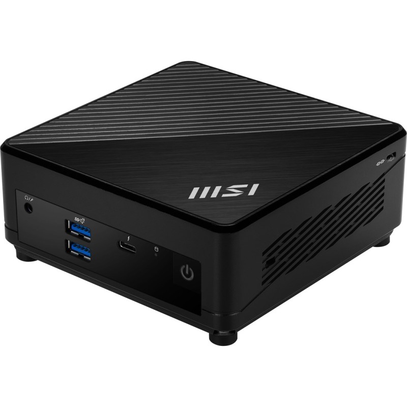 MSI Cubi 5 12M-001EU PC/workstation Intel® Core™ i7 i7-1255U 16 GB DDR4-SDRAM 512 GB SSD Windows 11 Home Mini PC Black