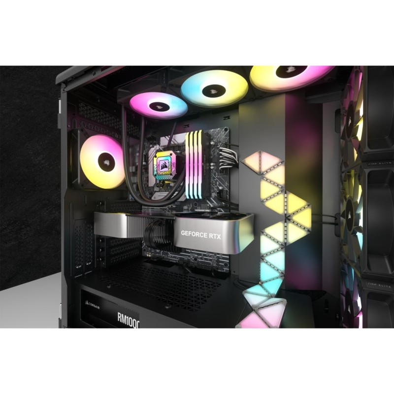 Corsair iCUE H150i ELITE CAPELLIX XT Processor All-in-one liquid cooler 12 cm Black 1 pc(s) Corsair iCUE H150i ELITE CAPELLIX XT Processor All-in-one liquid cooler 12 cm Black 1 pc(s)