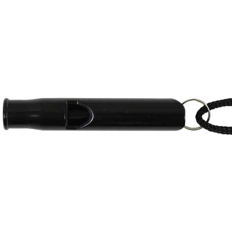 Gwizdek Przetrwania - Aluminium - Czarny-Black Gwizdek Przetrwania - Aluminium - Czarny-Black