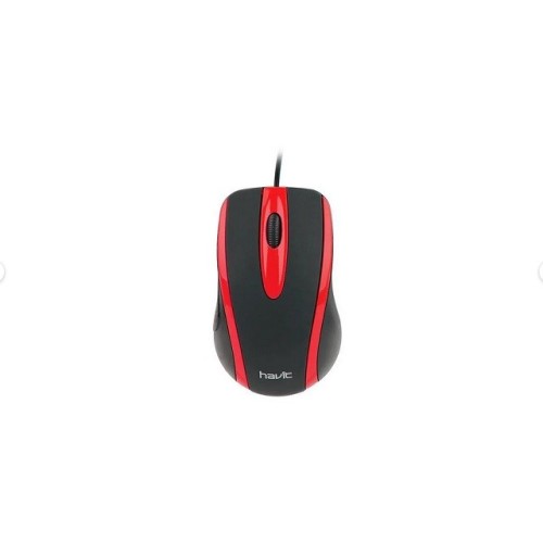 Havit HV-MS753 universal mouse (black/red) Havit HV-MS753 universal mouse (black/red)