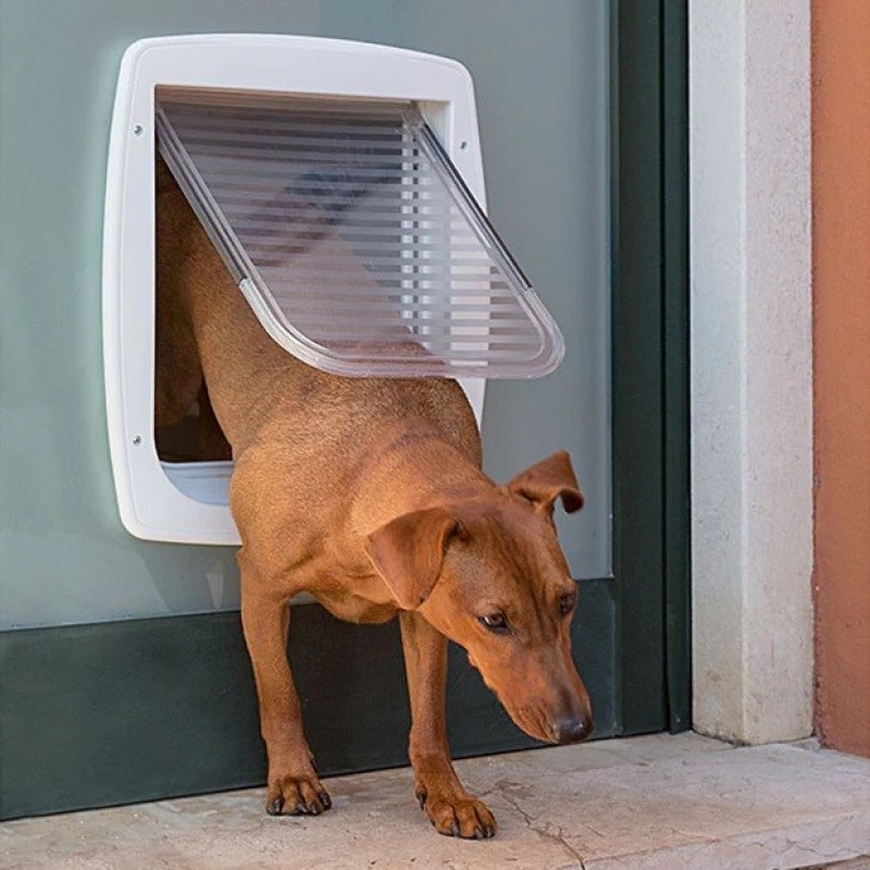 FERPLAST Swing 11 grey - dog and cat door - 31 x 9.6 x 38.4 cm FERPLAST Swing 11 grey - dog and cat door - 31 x 9.6 x 38.4 cm