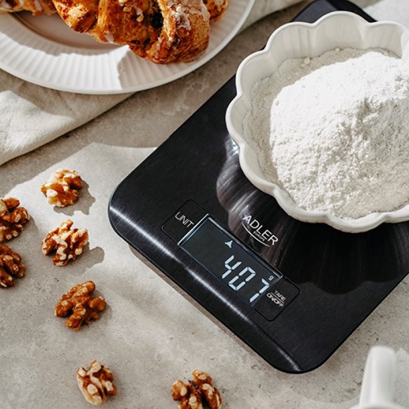 Kitchen scale ADLER AD 3183b Black Kitchen scale ADLER AD 3183b Black