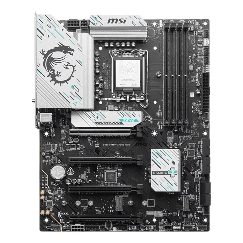 MSI B860 GAMING PLUS WIFI motherboard Intel B860 LGA 1851 (Socket V1) ATX