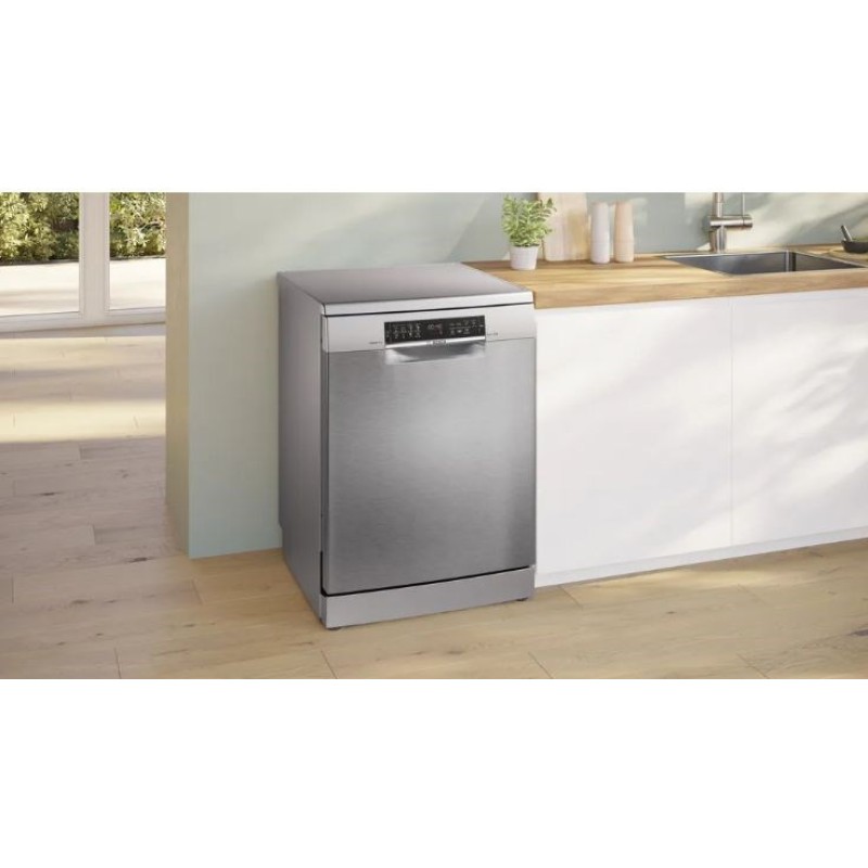 Bosch SMS6ECI10E freestanding dishwasher, 60 cm, brushed steel, class A