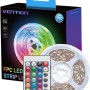 Vention RGB FPC LED strip with remote control, 5V, 5m