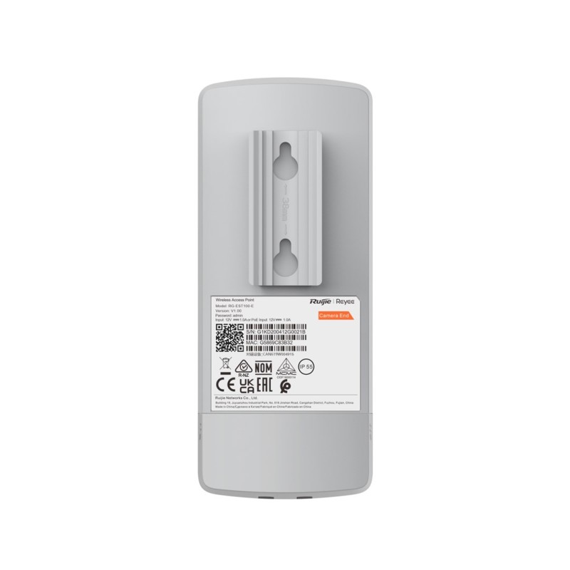 Ruijie Networks RG-EST100-E wireless access point 300 Mbit/s White Power over Ethernet (PoE) Ruijie Networks RG-EST100-E wireless access point 300 Mbit/s White Power over Ethernet (PoE)