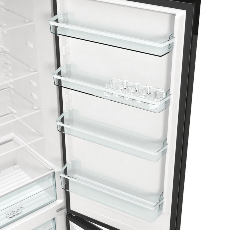 Gorenje NRK6202EBXL4 fridge-freezer Freestanding 331 L E Black