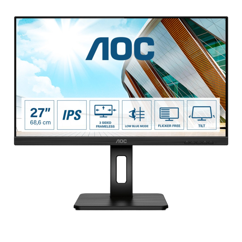 AOC Q27P2Q LED display 68.6 cm (27 AOC Q27P2Q LED display 68.6 cm (27