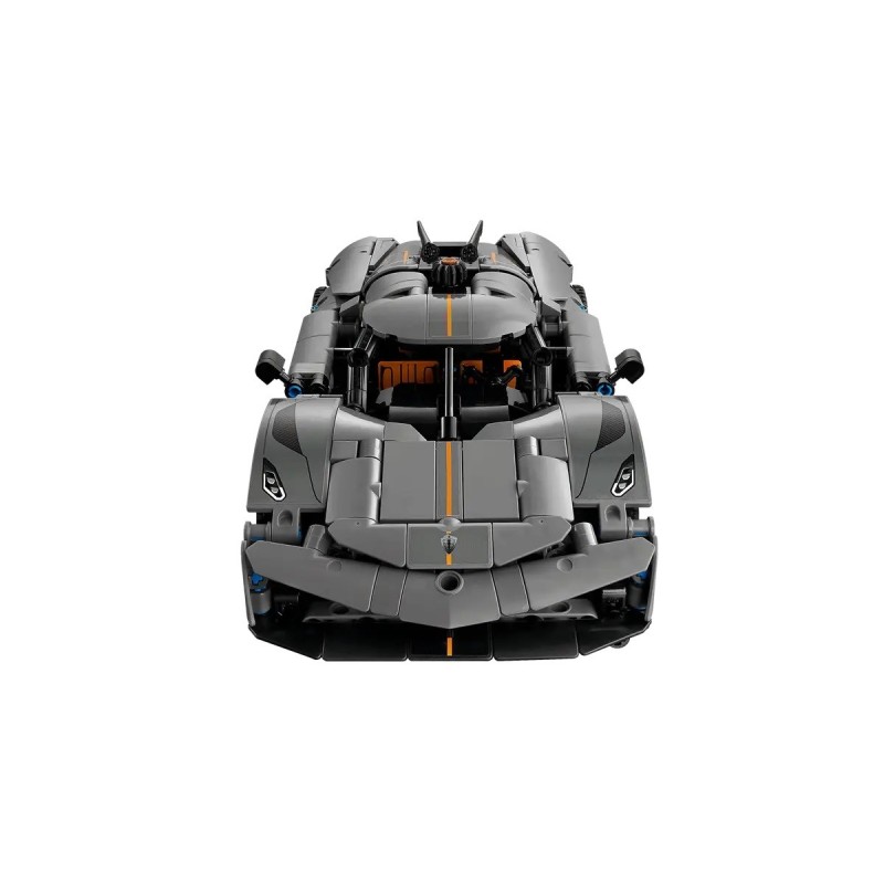 LEGO TECHNIC 42173 Koenigsegg Jesko Absolute Grey Hypercar LEGO TECHNIC 42173 Koenigsegg Jesko Absolute Grey Hypercar