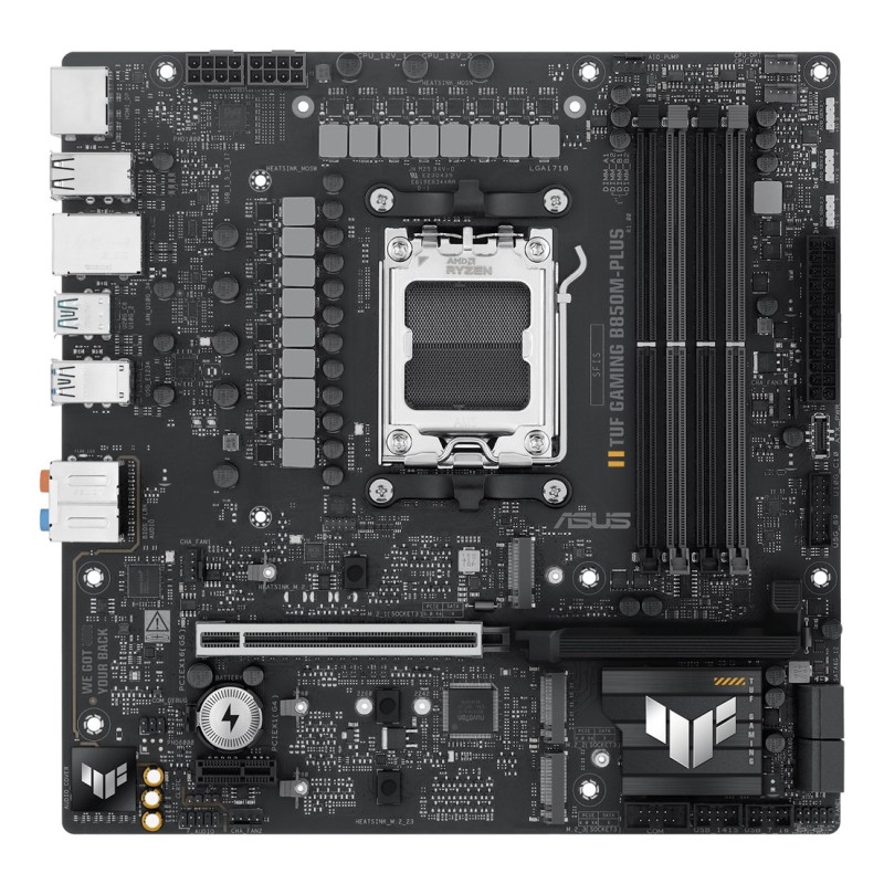 ASUS TUF GAMING B850M-PLUS AMD B850 Socket AM5 micro ATX ASUS TUF GAMING B850M-PLUS AMD B850 Socket AM5 micro ATX