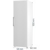 Gorenje FN619EEW5 Upright freezer Freestanding 280 L E White