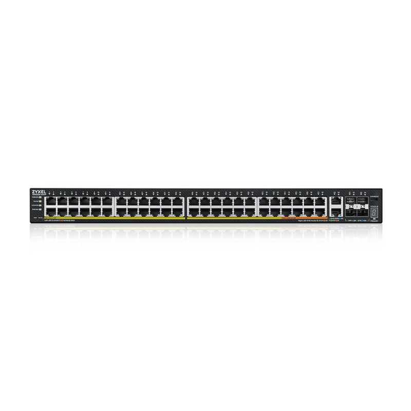 Zyxel XGS2220-54HP Managed L3 Gigabit Ethernet (10/100/1000) Power over Ethernet (PoE) Zyxel XGS2220-54HP Managed L3 Gigabit Ethernet (10/100/1000) Power over Ethernet (PoE)