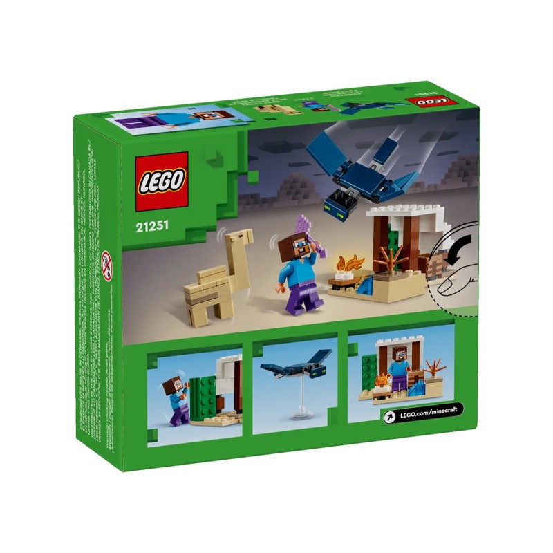 LEGO MINECRAFT 21251 STEVE'S DESERT EXPEDITION LEGO MINECRAFT 21251 STEVE'S DESERT EXPEDITION