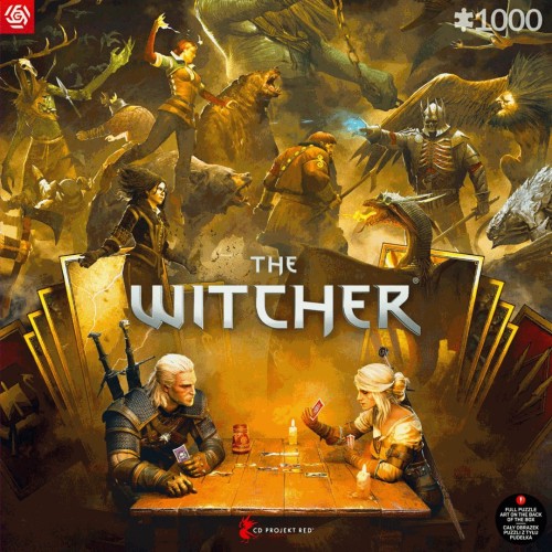 Puzzle Good Loot Gaming - The Witcher: Playing Gwent 1000 pc(s) Puzzle Good Loot Gaming - The Witcher: Playing Gwent 1000 pc(s)