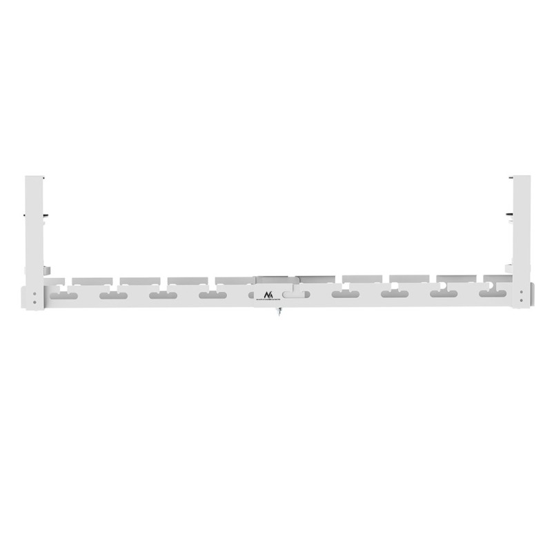 Maclean under-desk cable organizer, max. load 5kg, max. 728mm, white, MC-103 W Maclean under-desk cable organizer, max. load 5kg, max. 728mm, white, MC-103 W