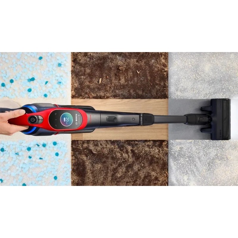 Bosch BCS1041PET stick vacuum/electric broom Battery Dry HEPA Bagless 0.4 L 23.5 W Black, Red 4 Ah Bosch BCS1041PET stick vacuum/electric broom Battery Dry HEPA Bagless 0.4 L 23.5 W Black, Red 4 Ah