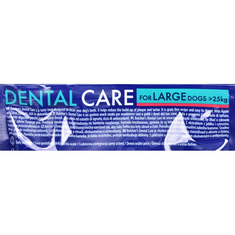 Butcher's Dental Care - dental snack for large breeds - 270g Butcher's Dental Care - dental snack for large breeds - 270g