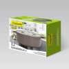 Casserole with lid MAESTRO MR-4009 (MR-4009-18) 18 cm 1,9 l Grey
